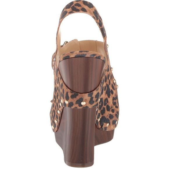 Jessica Simpson Tymina Women's Studded Leather Platform Wedge Sandals 9,5 - Picture 3 of 7